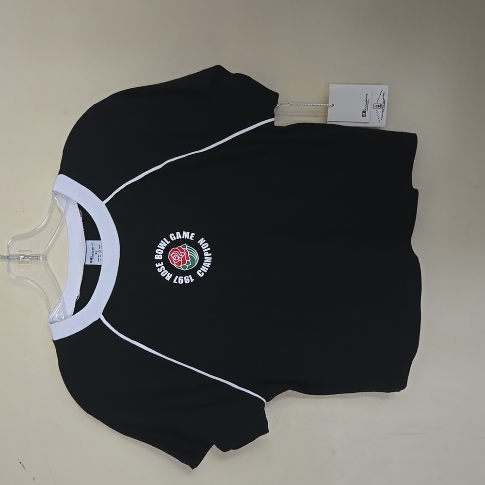 Champion Black Women's Crop Top - Picture 2 of 4